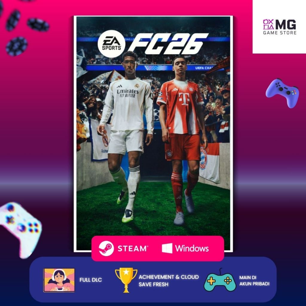 EA FC26– Game PC (Original) | Masuk ke Akun Pribadi