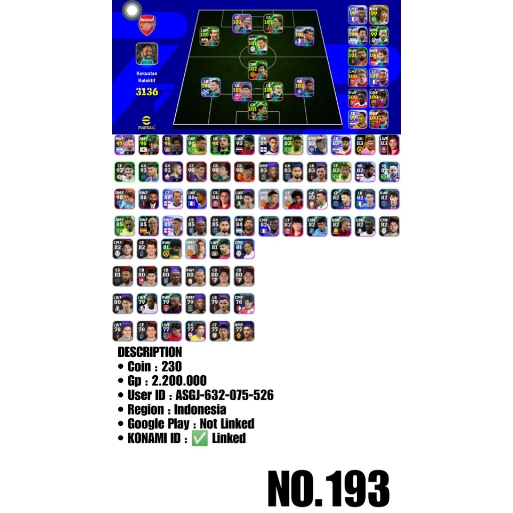 AKUN EFOOTBALL 2026 MOBILE BAGIAN 3