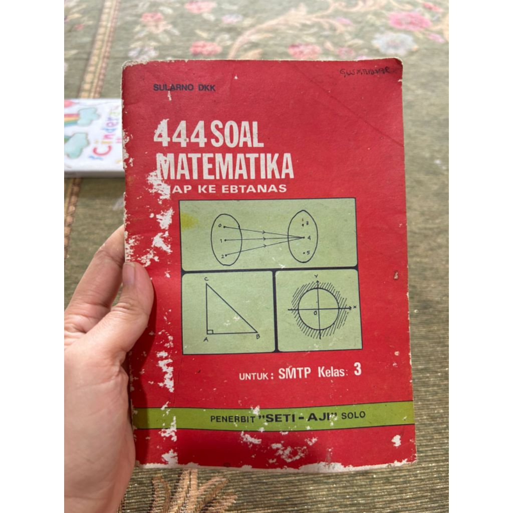 buku - 444 SOAL MATEMATIKAUNTUK: SMTP Kelas: 3