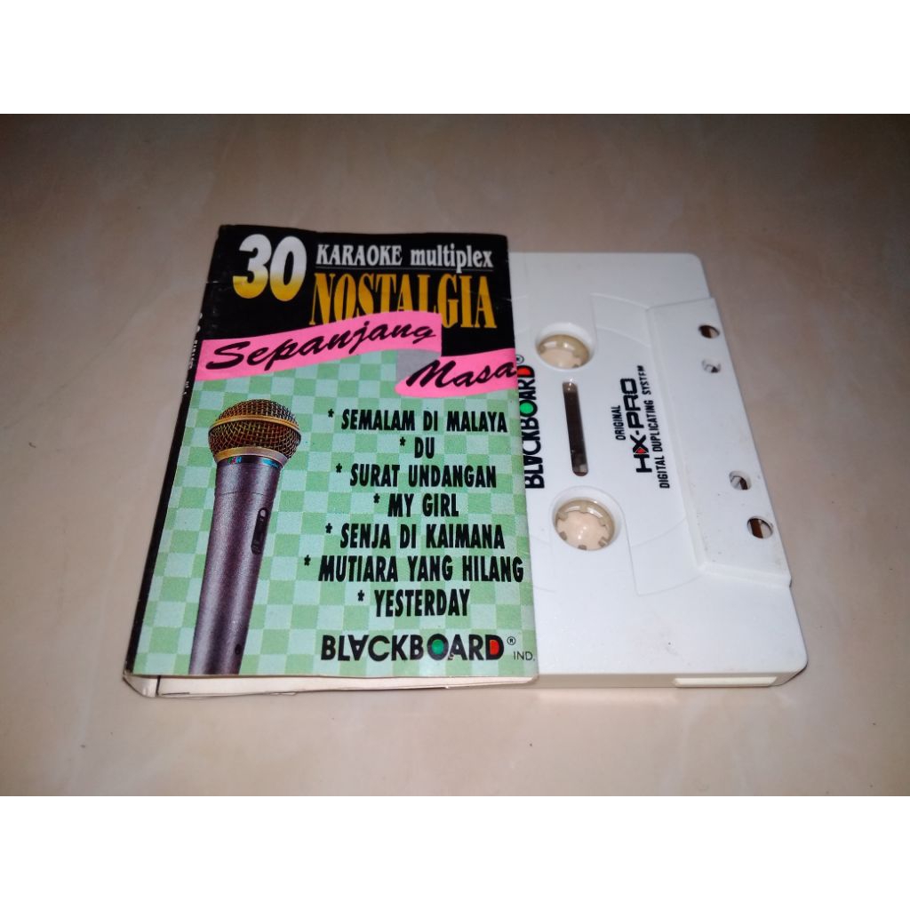 KASET 30 KARAOKE MULTIPLEX SEPANJANG MASA INDONESIA - BARAT VARIOUS ARTIST