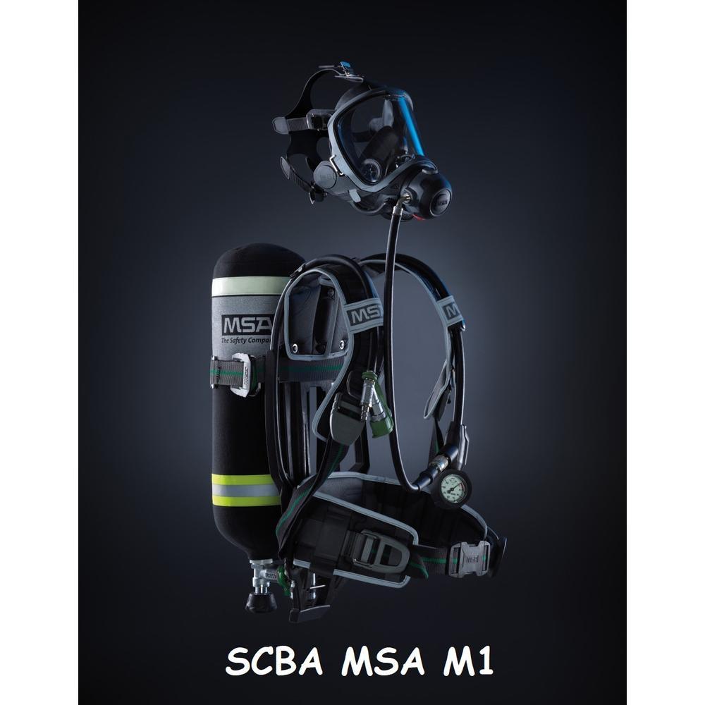 SCBA MSA M1 P/N 10218033, SCBA MSA M1 Basic,Fire Alat Bantu Pernafasan Breathing Apparatus