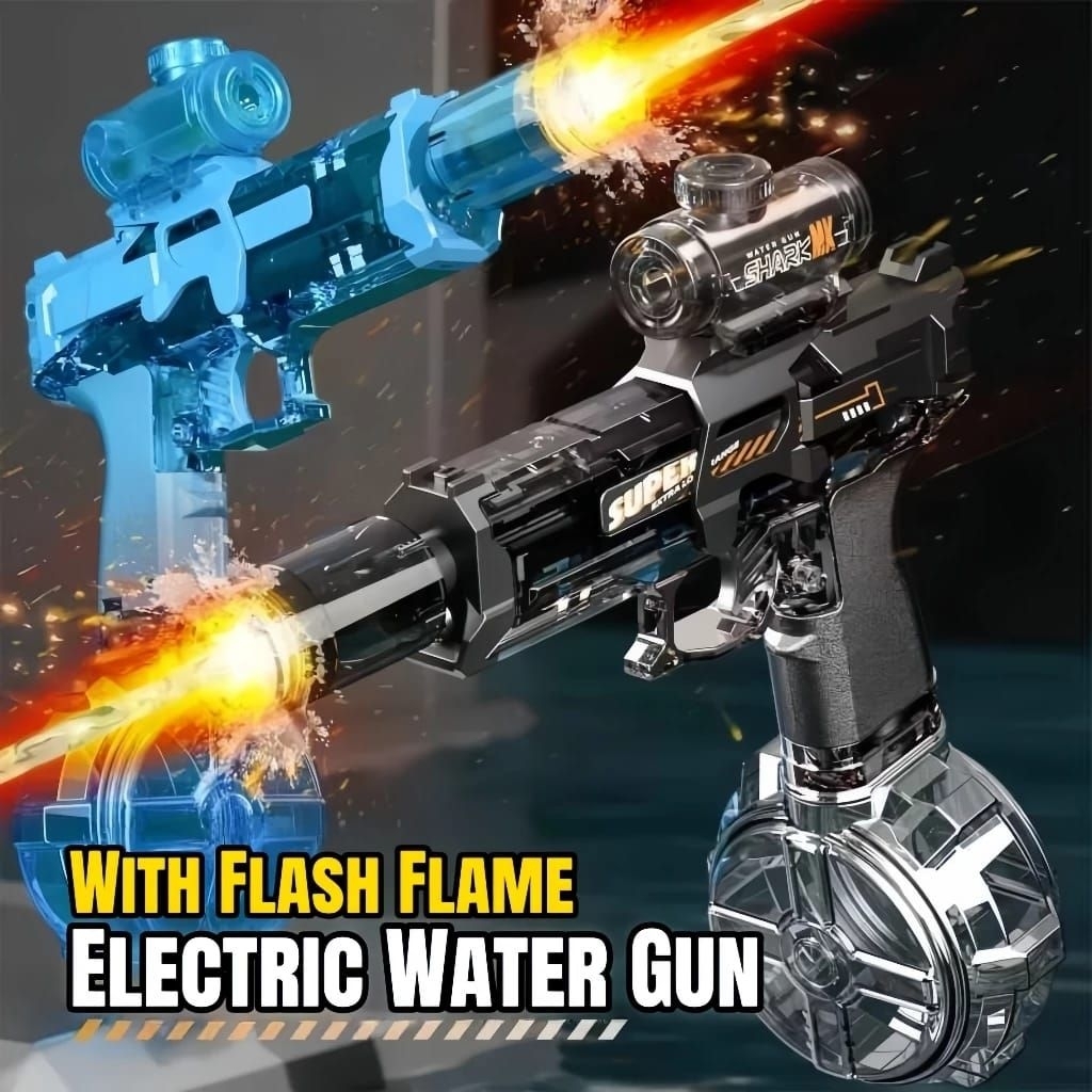 1239 Mainan Pistol Air Electric / Pistol Air Listrik Otomatis / 1239 Mainan Pistol Air Medium / Main