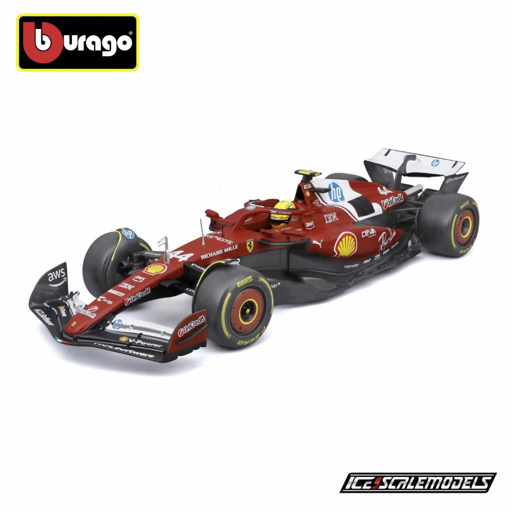 Diecast F1 Bburago 1:18 Scuderia Ferrari SF-25 Lewis Hamilton 2025