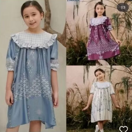 preloved geulis x disney couple baju lebaran anak no klamby heavenlights