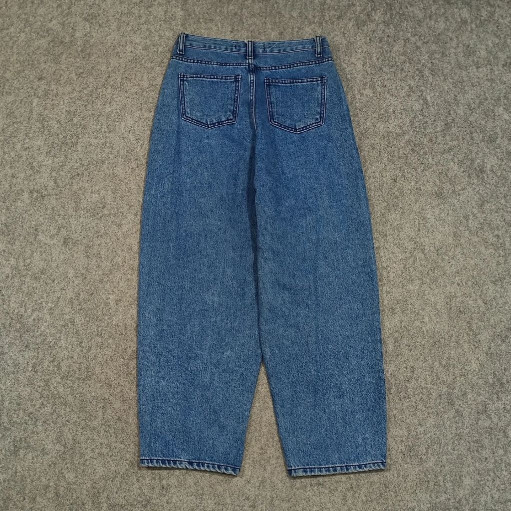 Celana jeans panjang pria reg jeans SELF size 28 second