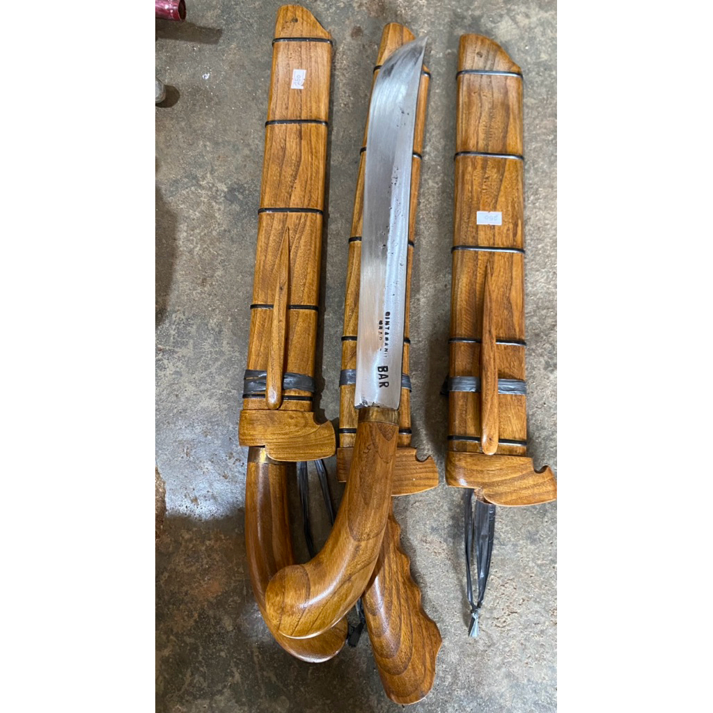 golok bambu parang penebas bambu dan kayu