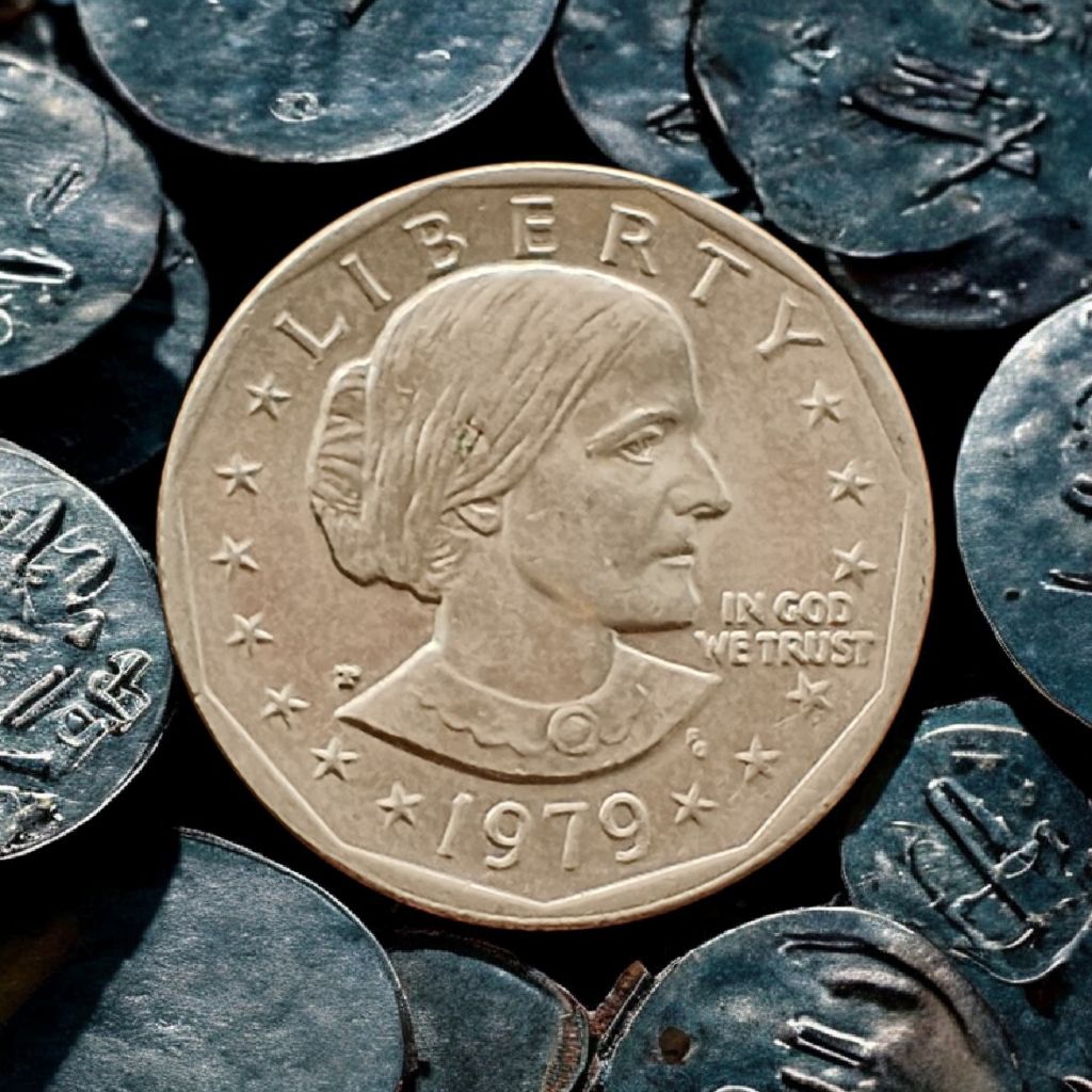 Koin Liberty 1 Dollar 1979