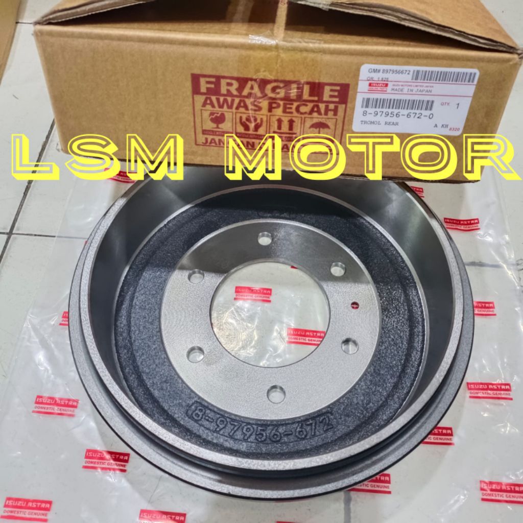 tromol rem brake drum belakang panther 2.5 panther touring