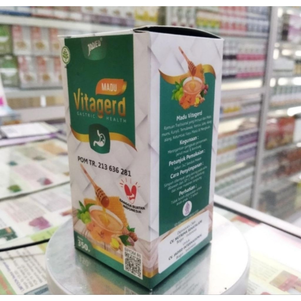 Madu Alami Vitagerd Original Herbal 100%
