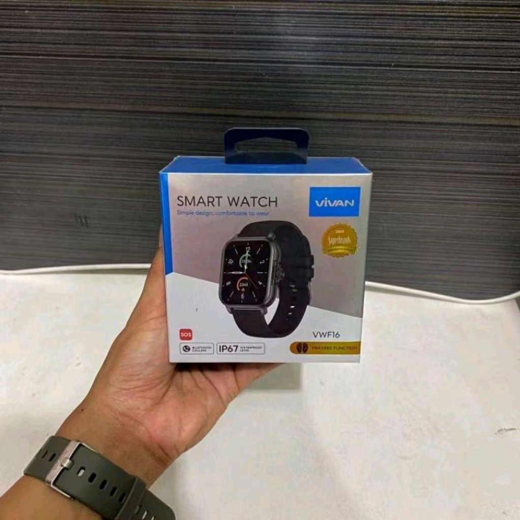 VIVAN VWF16 Smart Watch IP67 WATERPROOF LEVEL