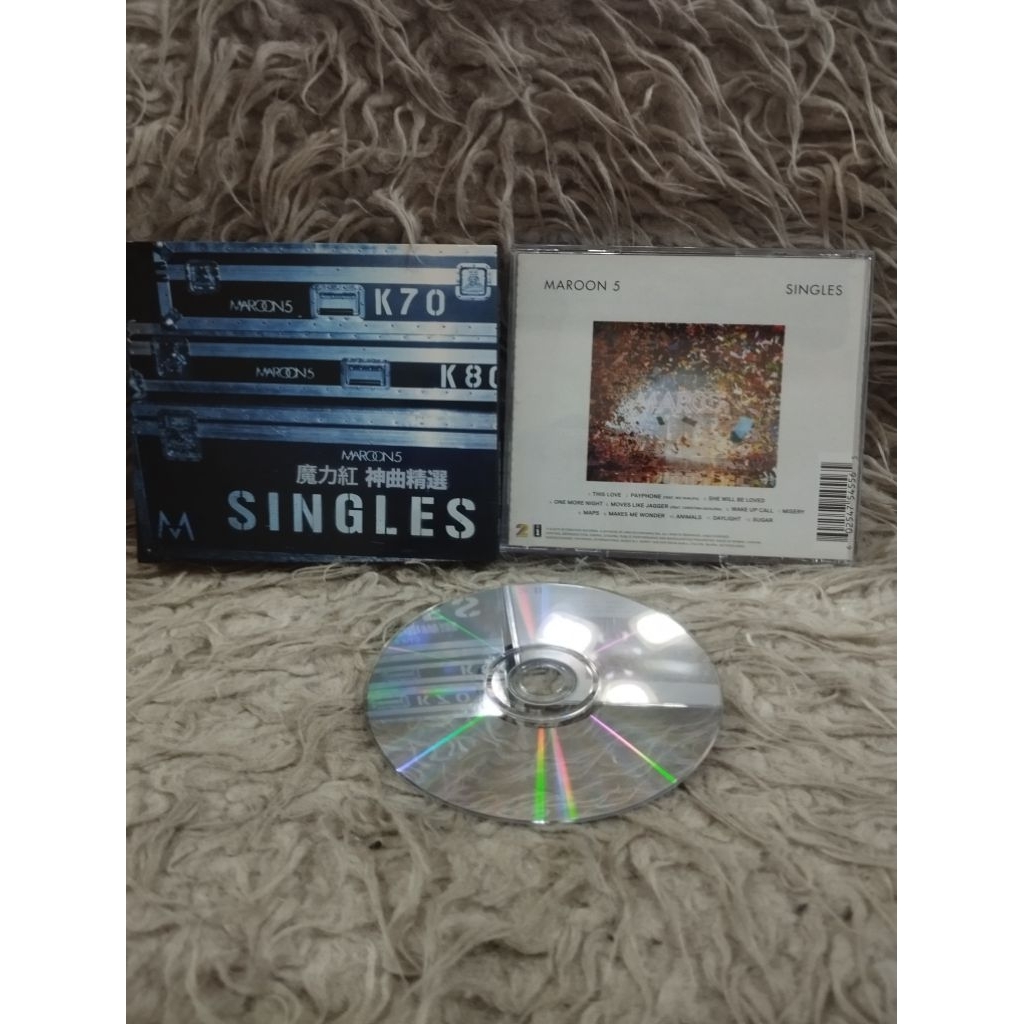 maroon 5 singles kaset cd