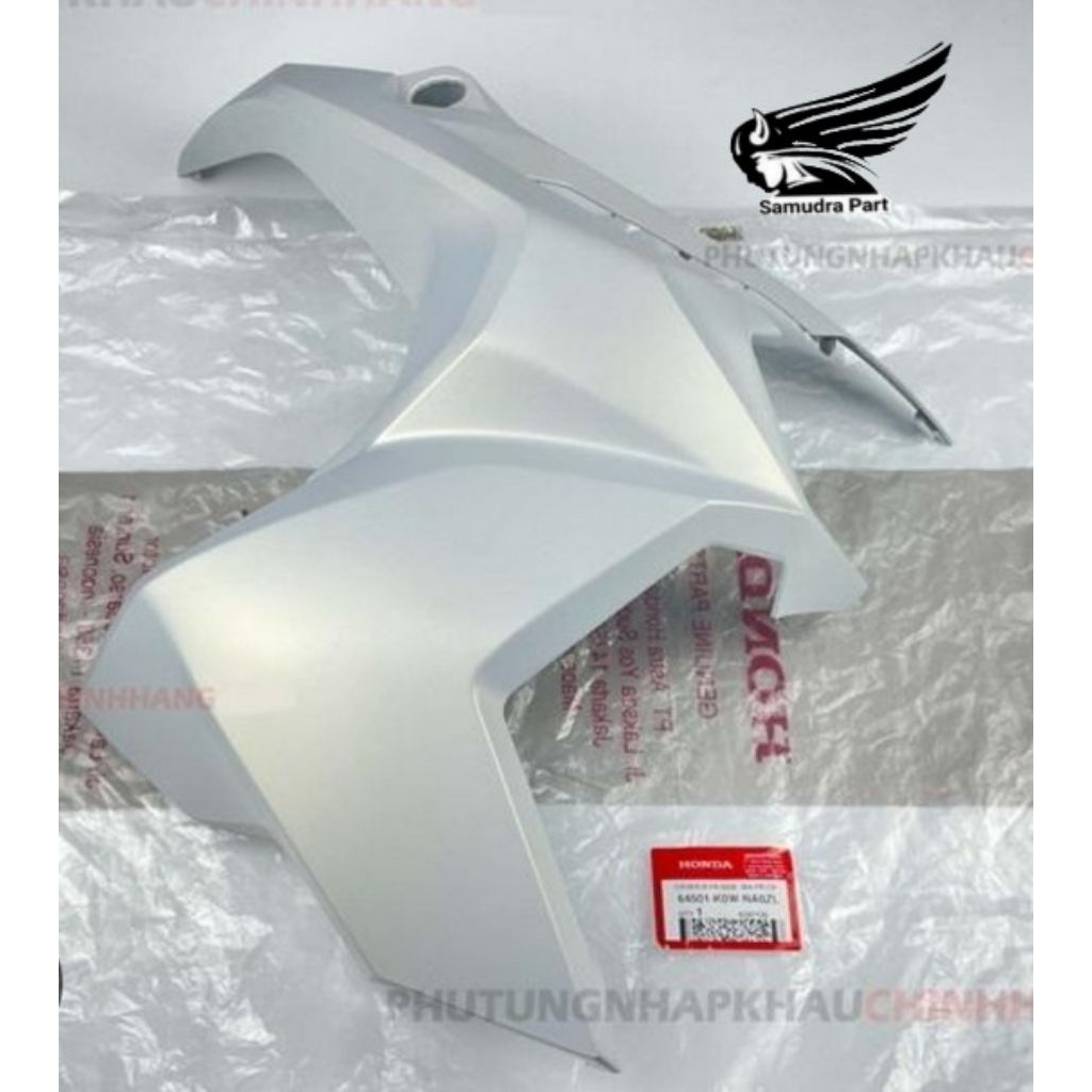 64501K0WNA0ZL Cover Sayap kiri ADV 160 Putih Doff Cover panel ADV 160 Original