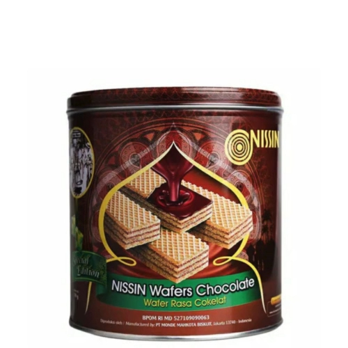 NISSIN WAFER CHOCOLATE KALENG 6x233gr [ KARTON ]