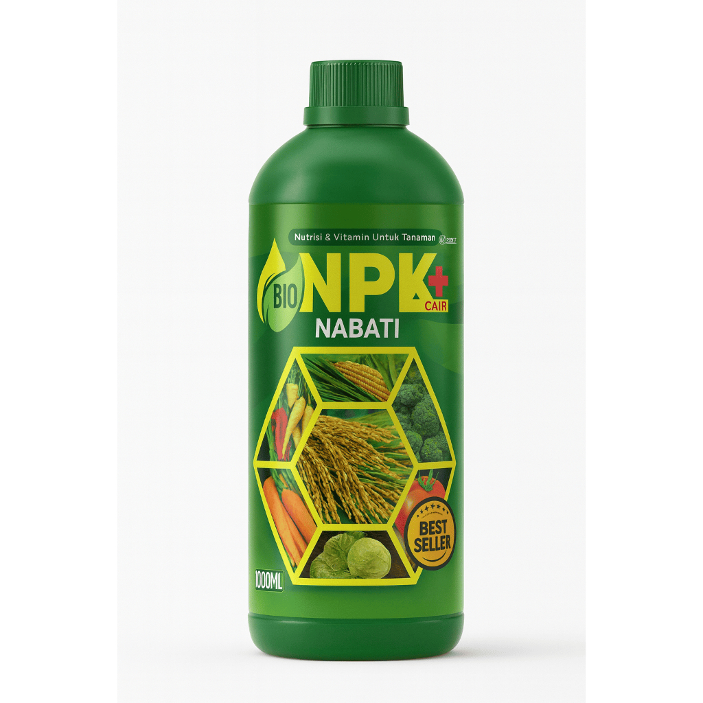 BIO NPK+ Cair Nabati – Pupuk Cair Organik Berkualitas Tinggi (1000 ml)