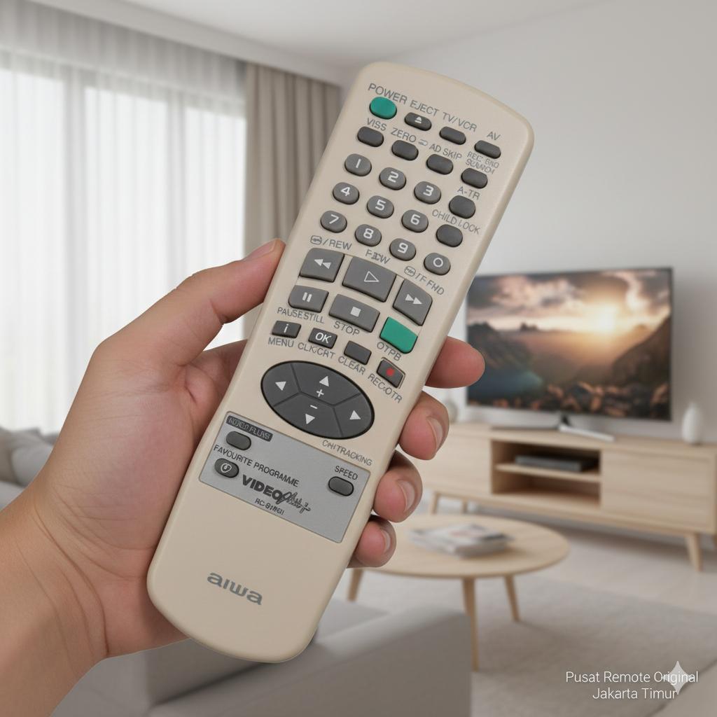 REMOTE REMOT DVD AIWA RC-BVR01 ORIGINAL ASLI