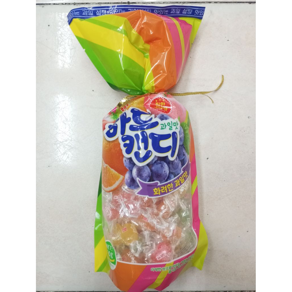 permen korea/jelly tabung 550g
