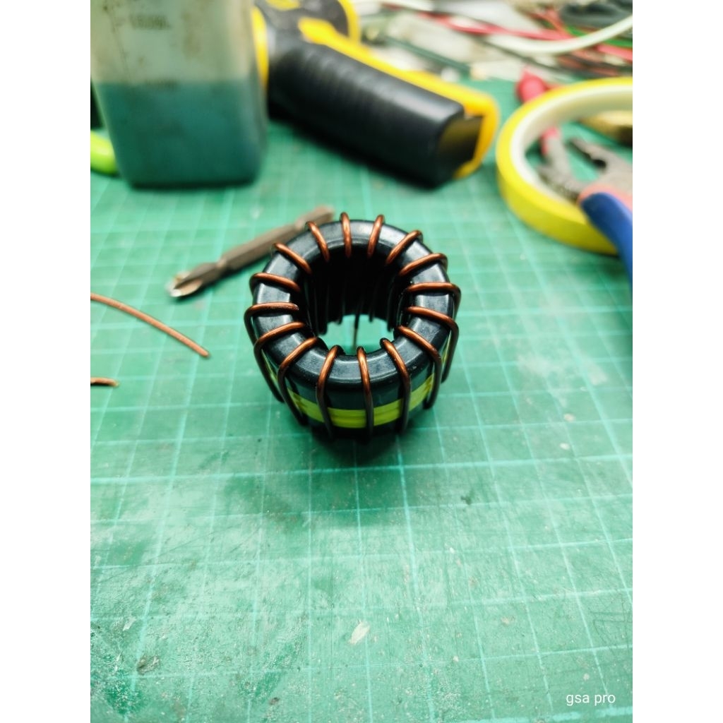 core LPF class D 37uh 230khz 4cm doubel