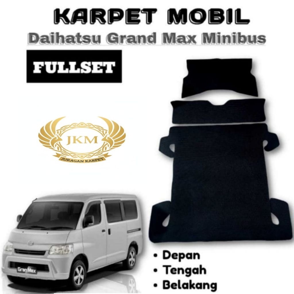 KARPET MOBIL DAIHATSU GRAND MAX MINIBUS FULLSET