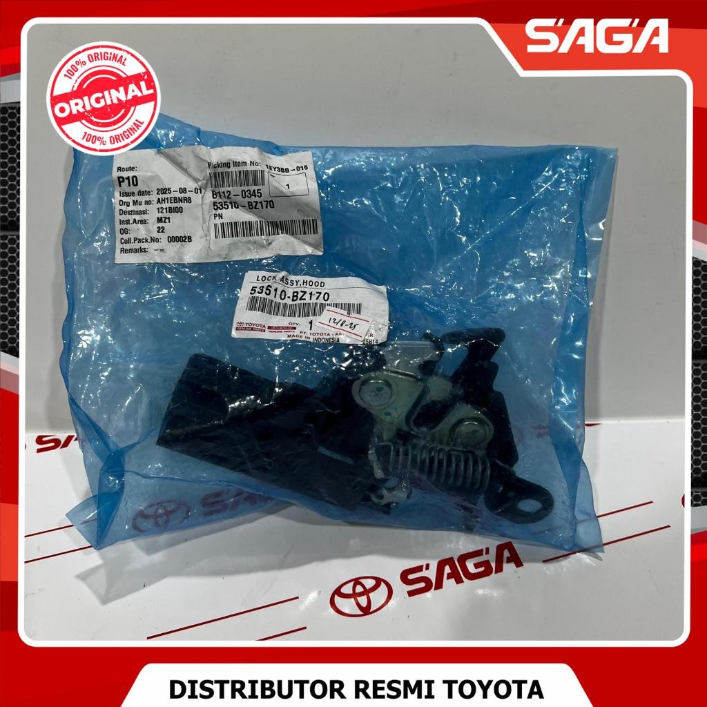 SAGA | Pengunci Kap Mesin Avanza Xenia 2012-2014 Lock Kap Mesin Avanza Xenia Original 53510-BZ170