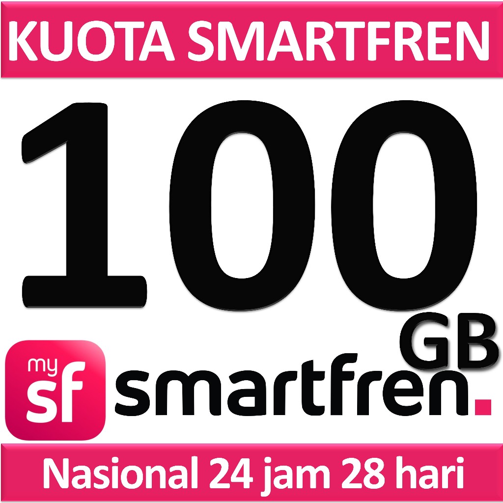 unlimited kuota smart 100gb 100 gb smartfren