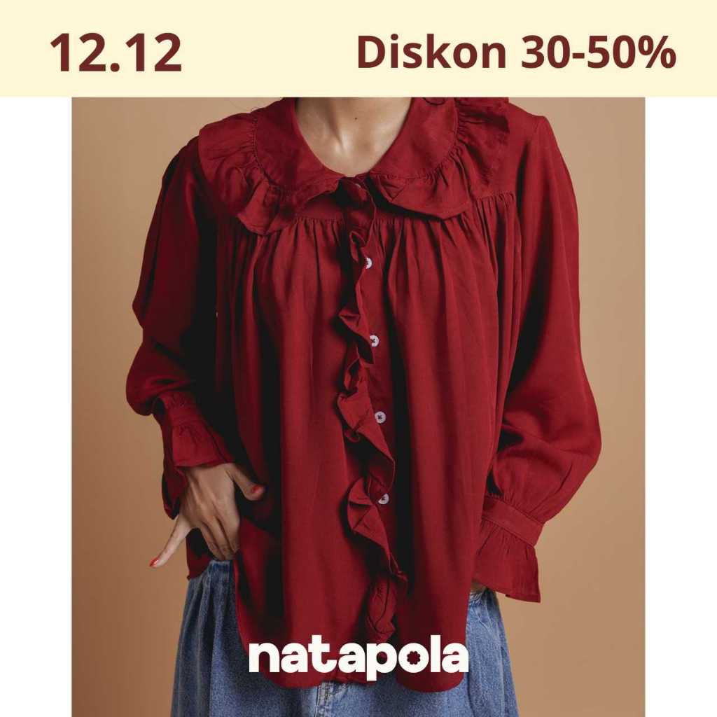 POLA CAMILLE BLOUSE - atasan wanita - kemeja blouse