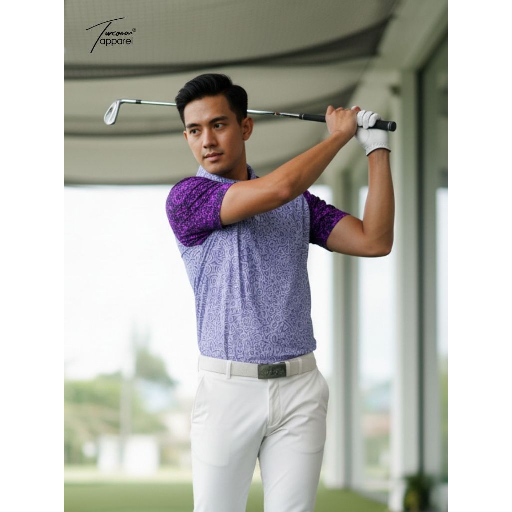 Kaos olahraga golf model polo shirt /kaos atasan pria/kaos dry fit pria