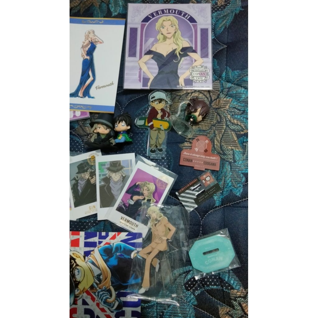 SALE Merch Official Anime Detective Conan, Kaiju No.8, Attack on Titan, Standee, PC, Postcard dll