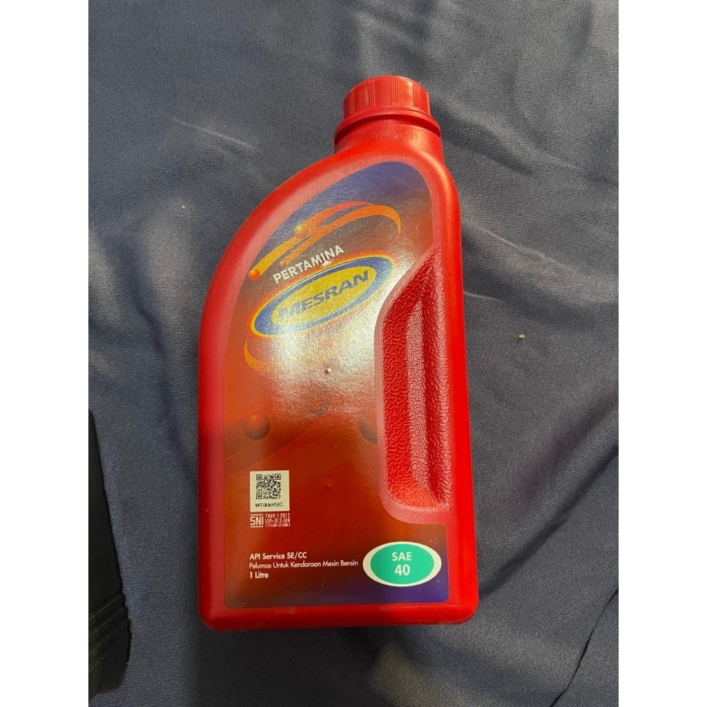 Oli Motor PERTAMINA 1LITER | Harga Perbotol
