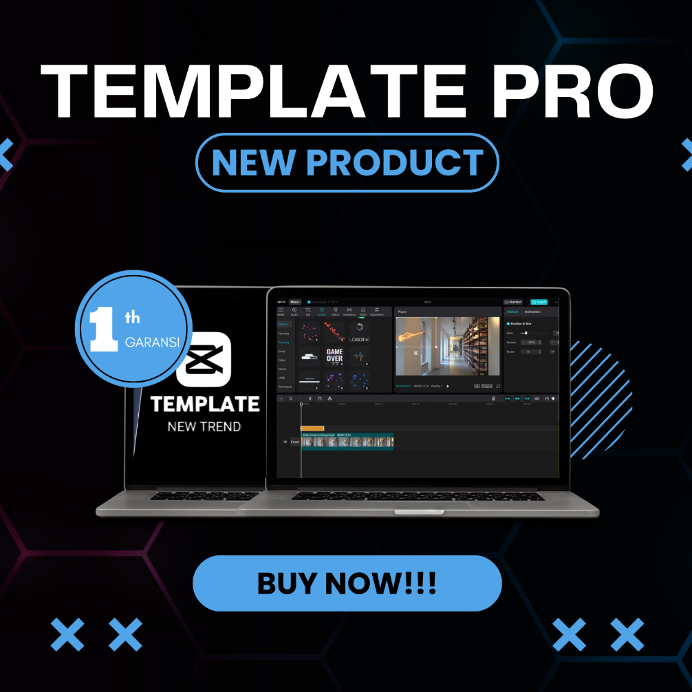 Premium Promo Capcut Pro 1 Tahun 10000 Template Bergaransi
