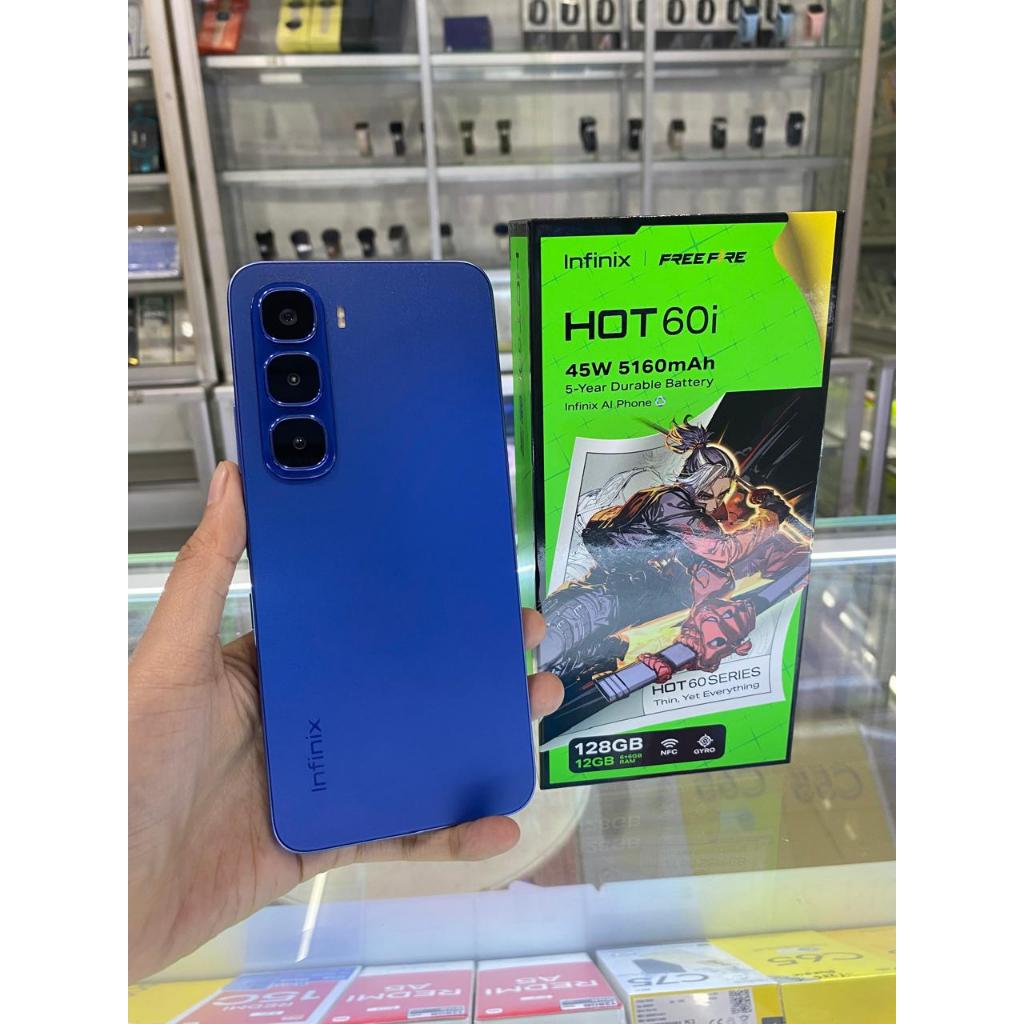 INFINIX HOT 60I 6/128GB SECOND SEKEN BEKAS RAM 6 INTERNAL 128