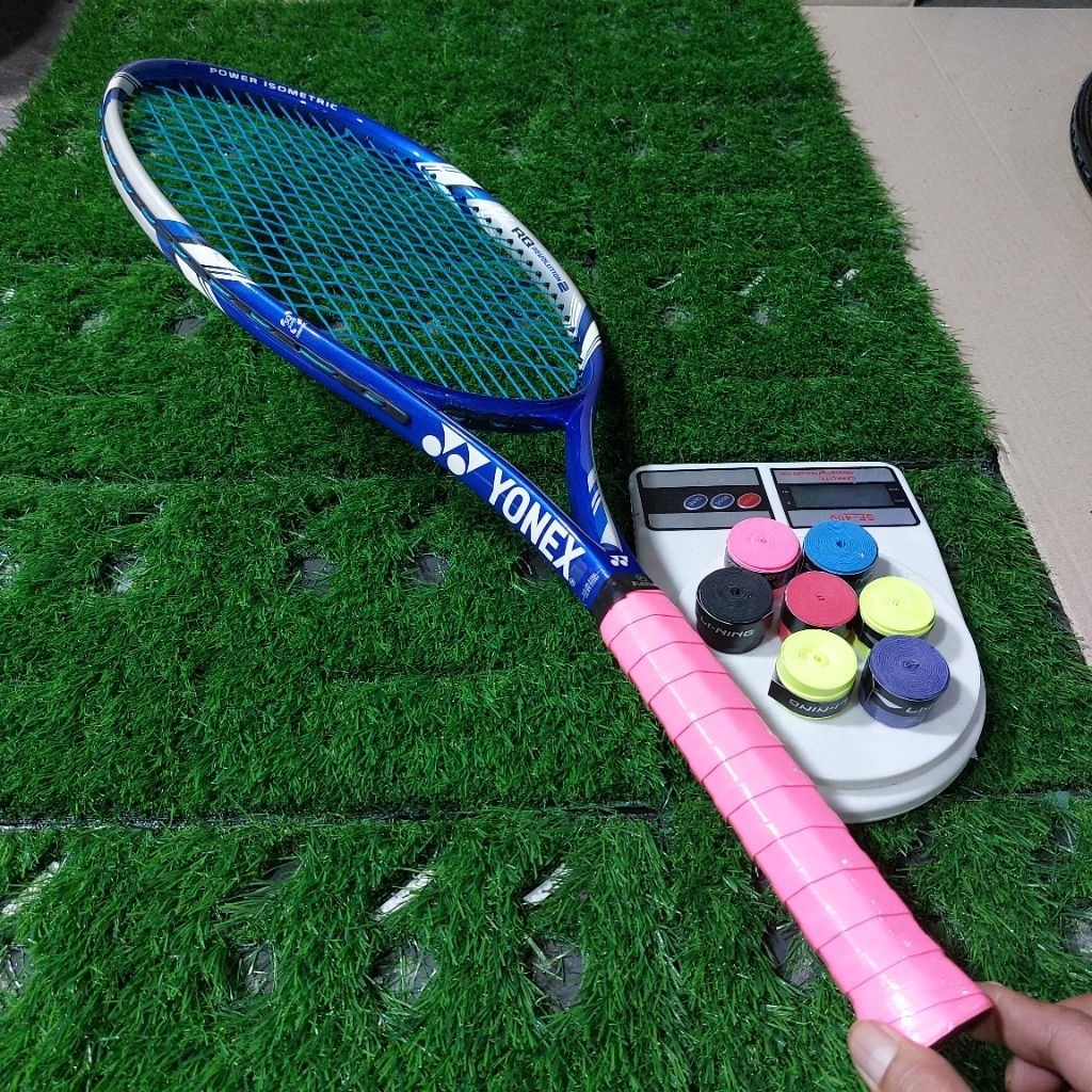 RAKET TENIS ORIGINAL YONEX RQ REVOLUTION BEKAS 282GRAM