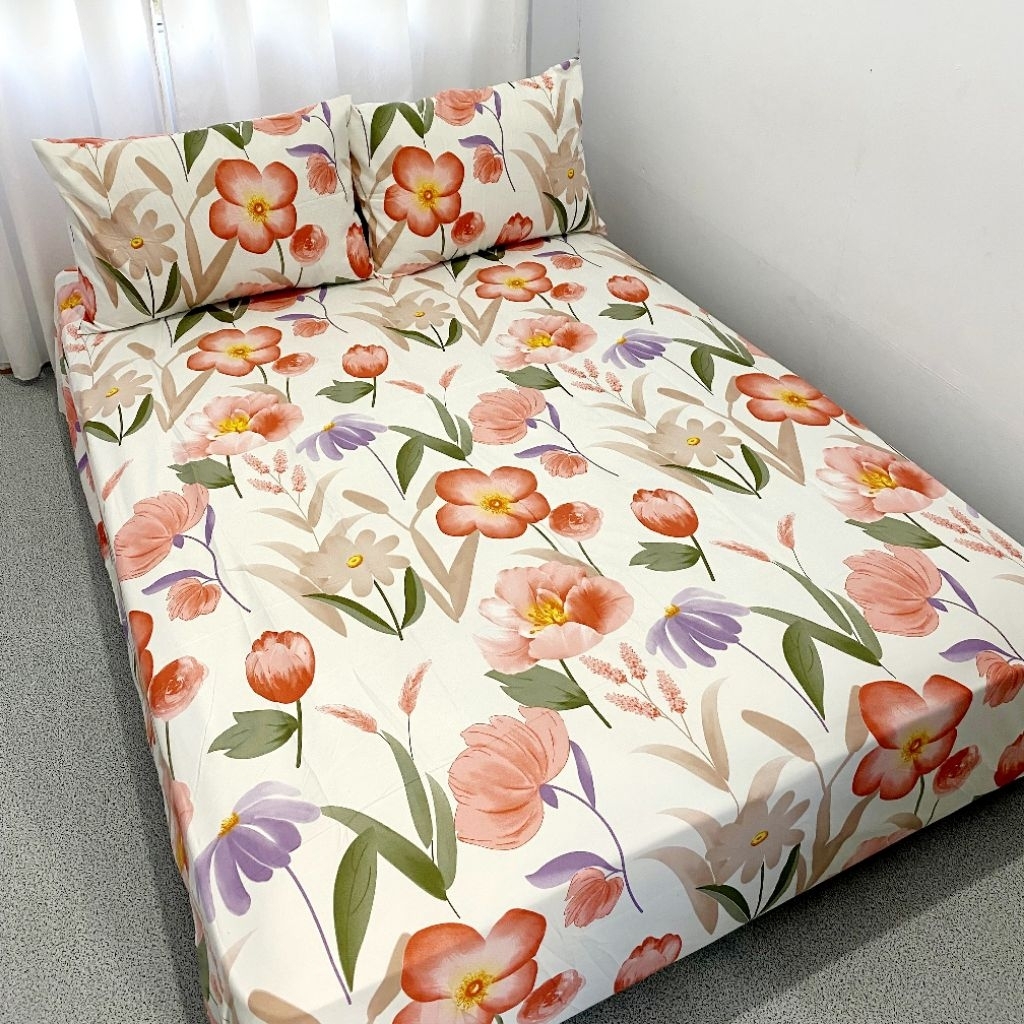 BISA COD SPREI ESTETIK SIZE KING KATUN MURAH 180X200 SIZE KING 200X200 180 SEPREI 120 MOTIF TERBARU 