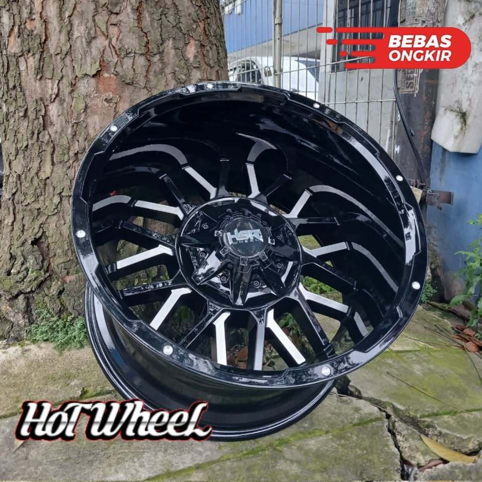 VELG CELONG  VELG MOBIL RING 20 UNTUK PAJERO HILUX FG SEGAH 9HSR R20X12 H6X139,7 ET-44 BMW