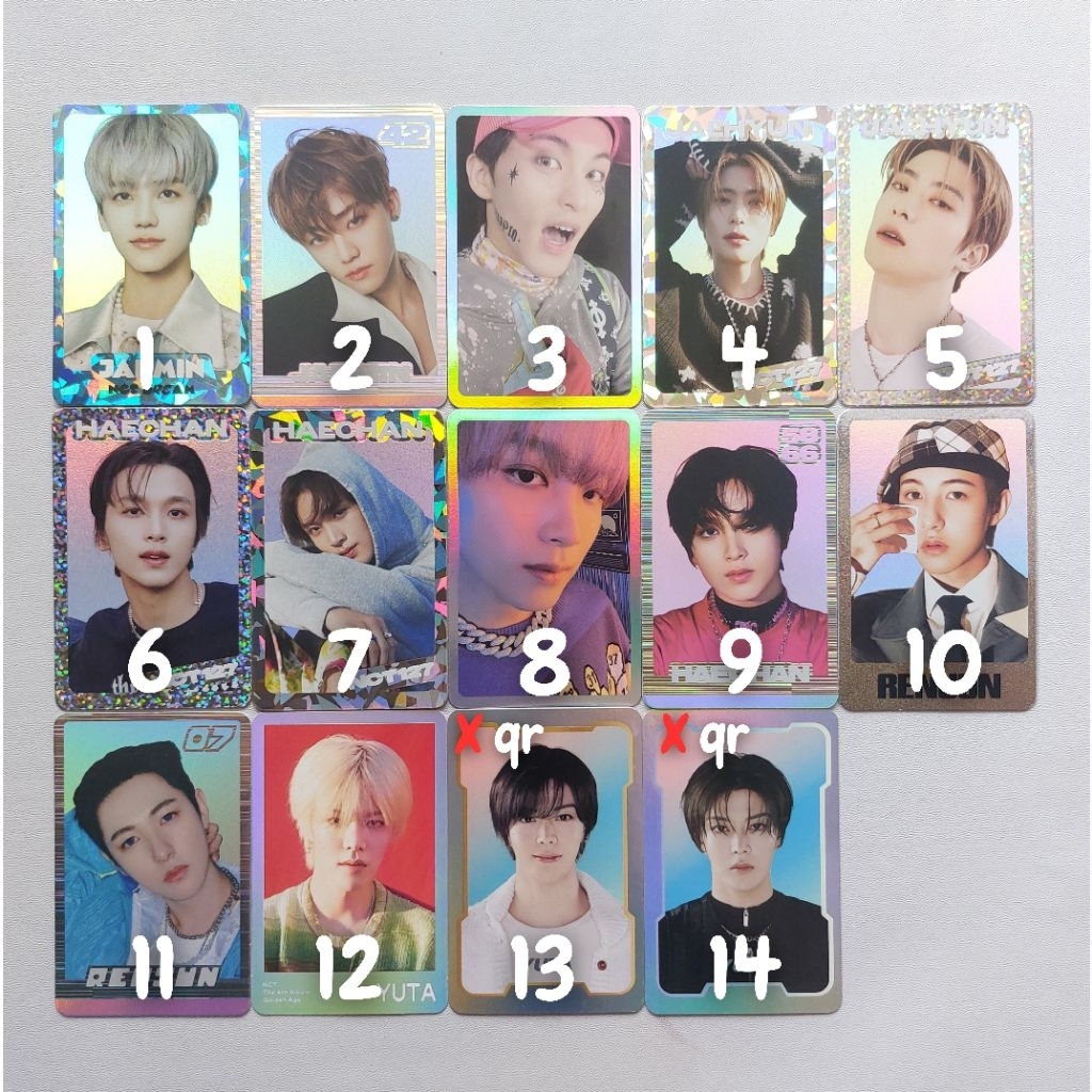 READY PHOTOCARD OFFICIAL NCT DREAM 127 SPC STC JAEMIN JAEHYUN HAECHAN MARK YUTA RENJUN