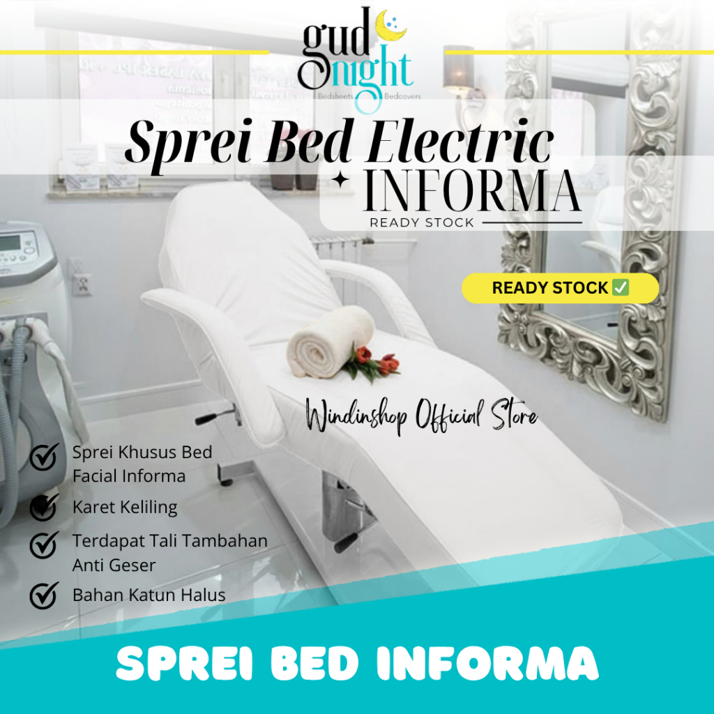 SPREI BED ELEKTRIK INFORMA SPREI BED INFORMA SPREI EYELASH BED KLINIK KECANTIKAN SPREI BED TANPA RUM