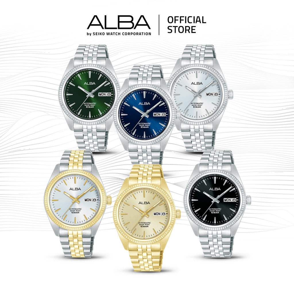 Alba Mechanical Collection Jam Tangan Unisex AL4796 AL4798 AL4799 AL4801 AL4803 AL4805 Automatic Sta