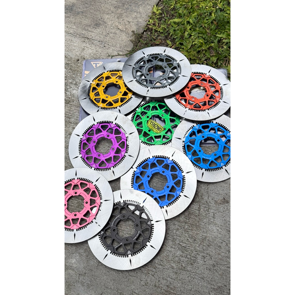 Piringan Tracktion zarfen 260 floating kecrek disckbrake traction 260 floating