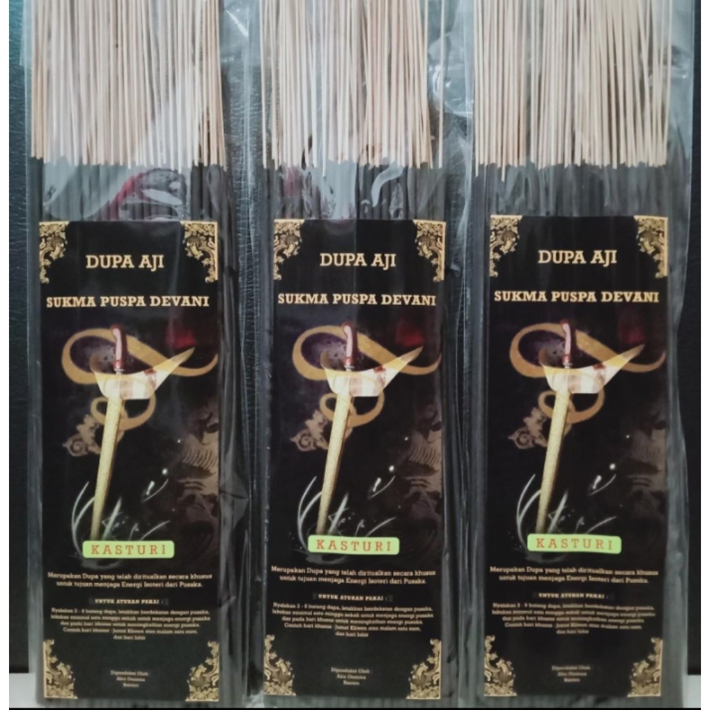 Dupa Aji Sukma Puspa Devani Aroma Kasturi 110 gram