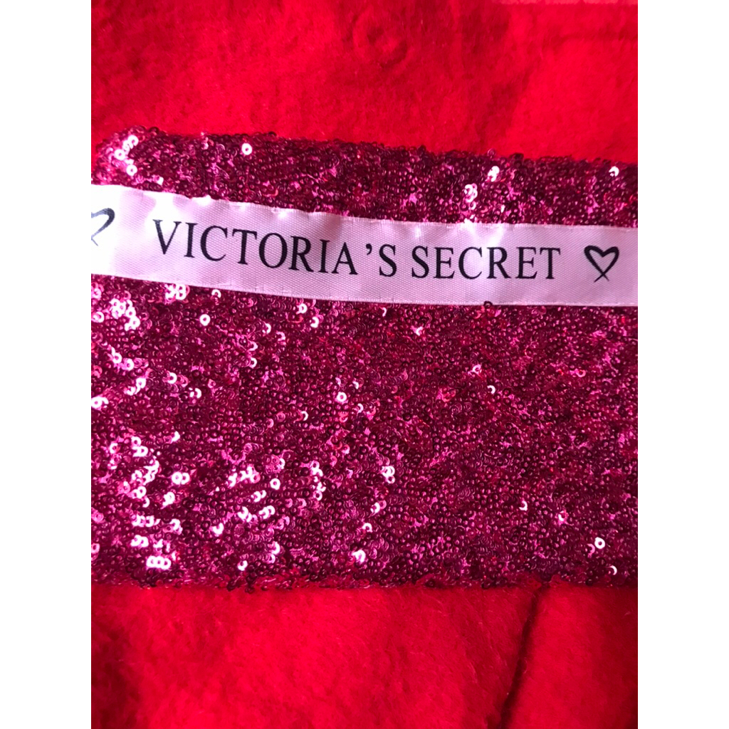 tas Victoria secret sequin pink