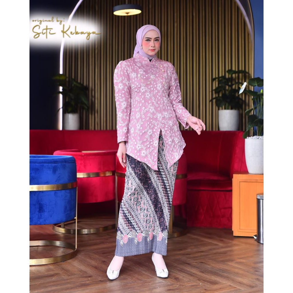 COD SET KABAYA JAGUAR FUKURO/KEBAYA MODERN/KEBAYA LAMARAN TERBARU/KEBAYA JANGGAN JAGUAR