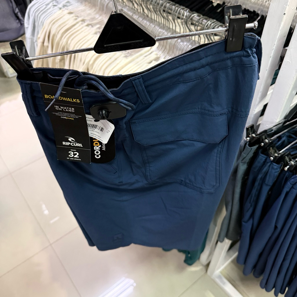 celana pendek pria rip curl original boardwalk global entry washed navy