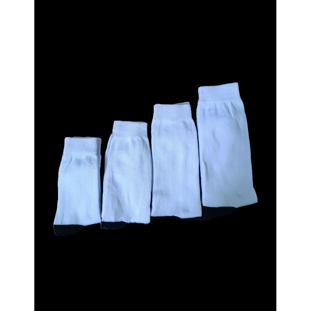 KAOS KAKI HITAM PUTIH UNTUK SEKOLAH TK-SMK