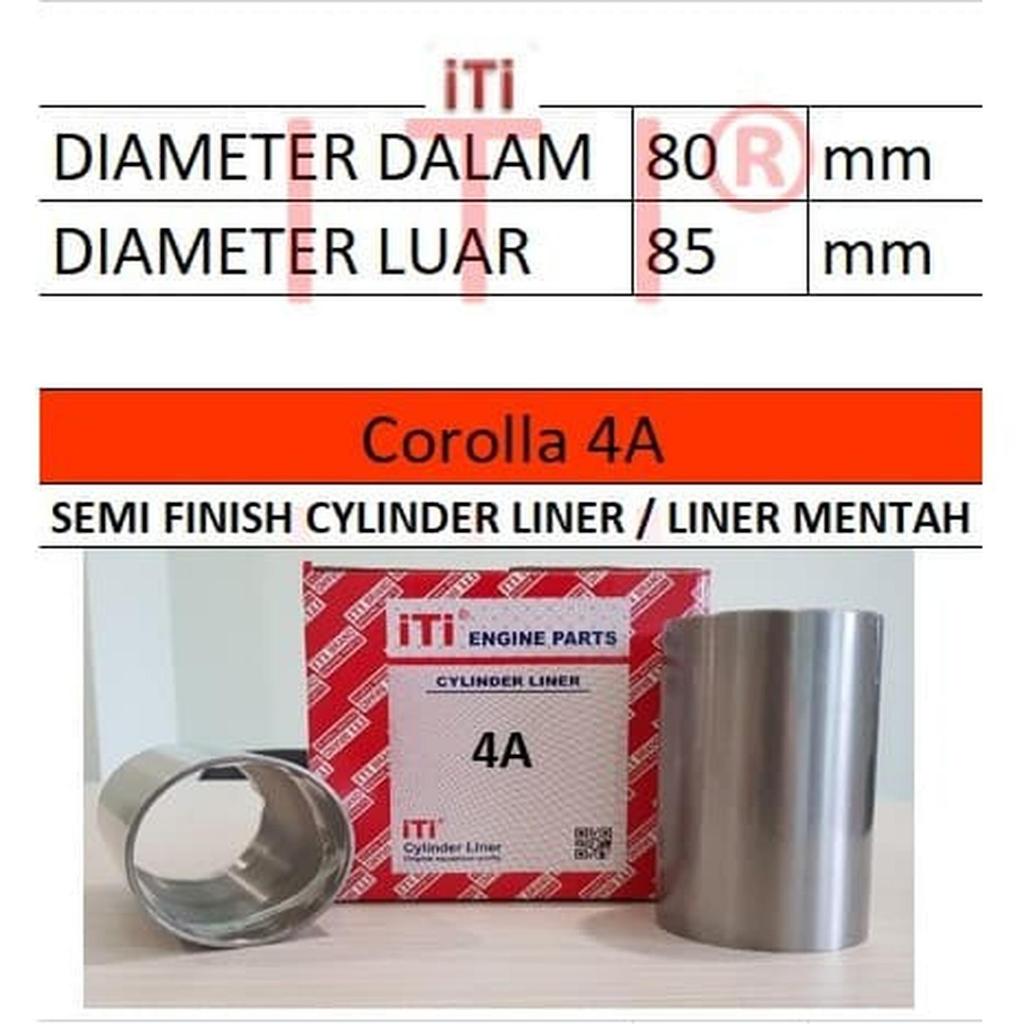 Cylinder Liner (Boring) Toyota Corolla (4A)