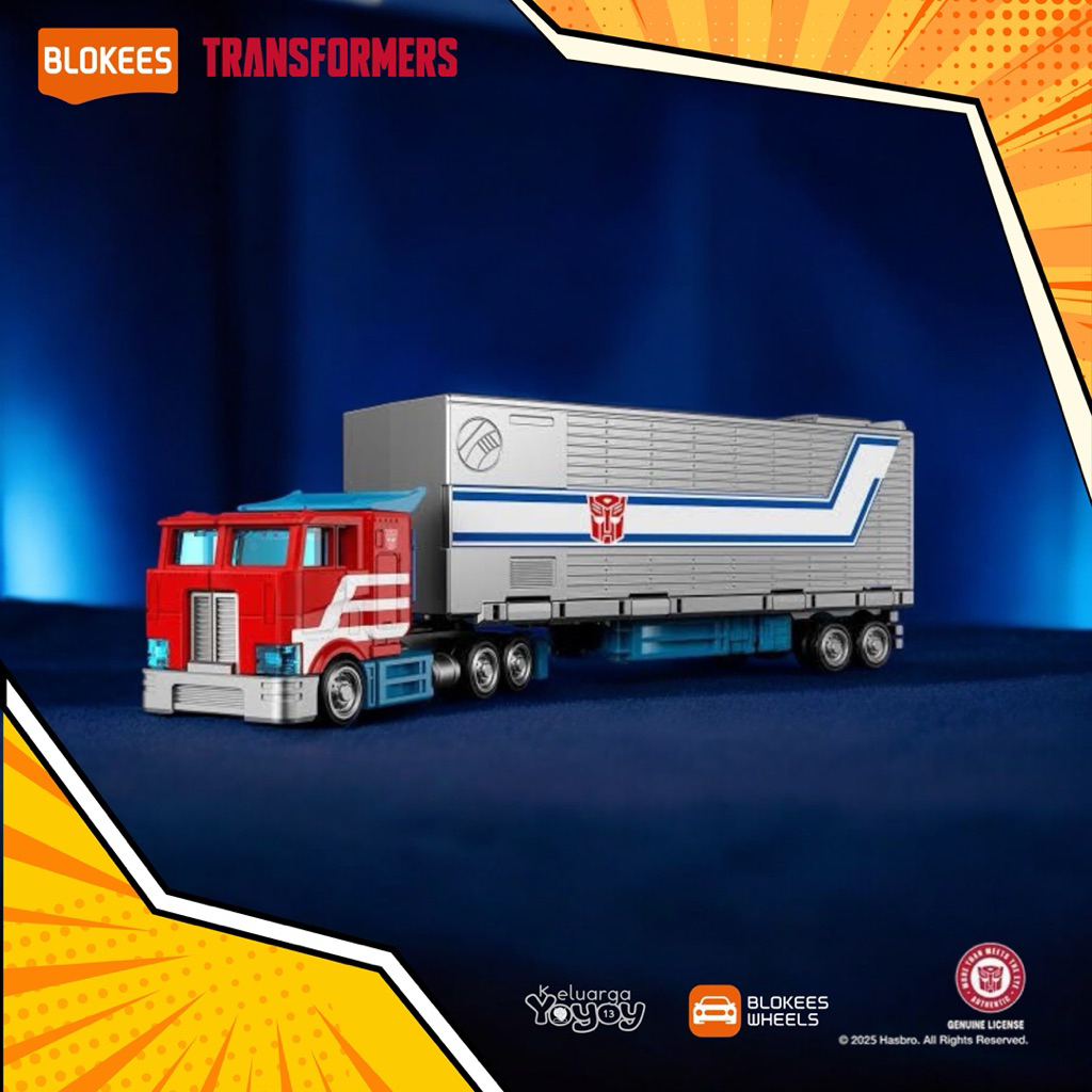 [READY] Blokees Transformers Optimus Prime Truck Wheels
