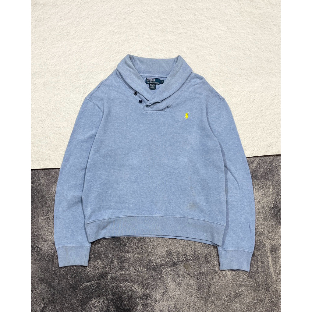 POLO RL SWEATER RAJUT BLUE