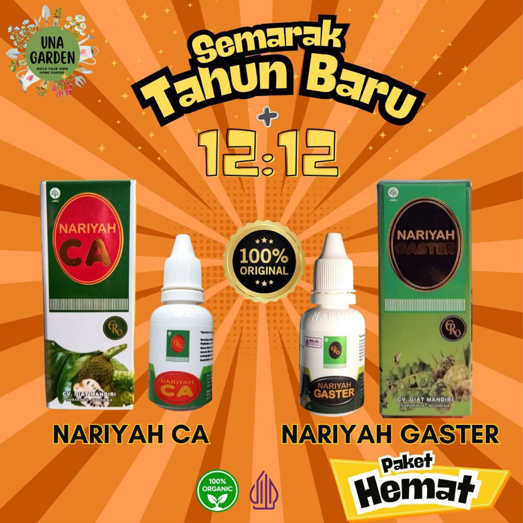 PAKET COMBO NARIYAH CA + NARIYAH GASTER