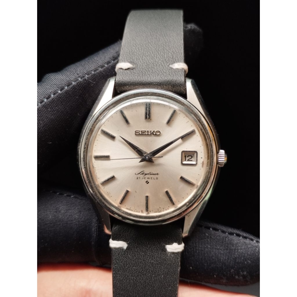 Seiko Skyliner 6102-8000 – Vintage 1970 | 21 Jewels | Dress Watch Klasik Jepang