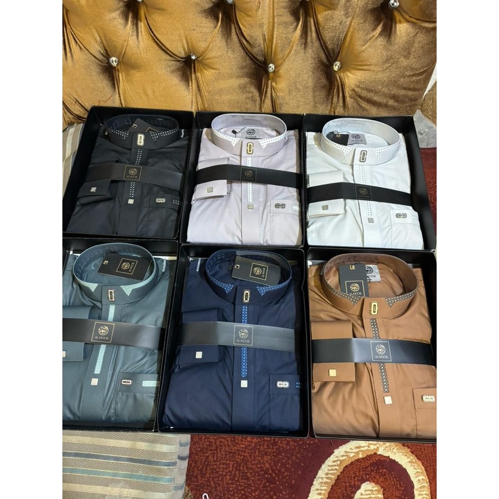 jubah al noor gamis ALNOOR model TC 974 /gamis manset / alnoor / jubah alraz / gamis pria gamis kera