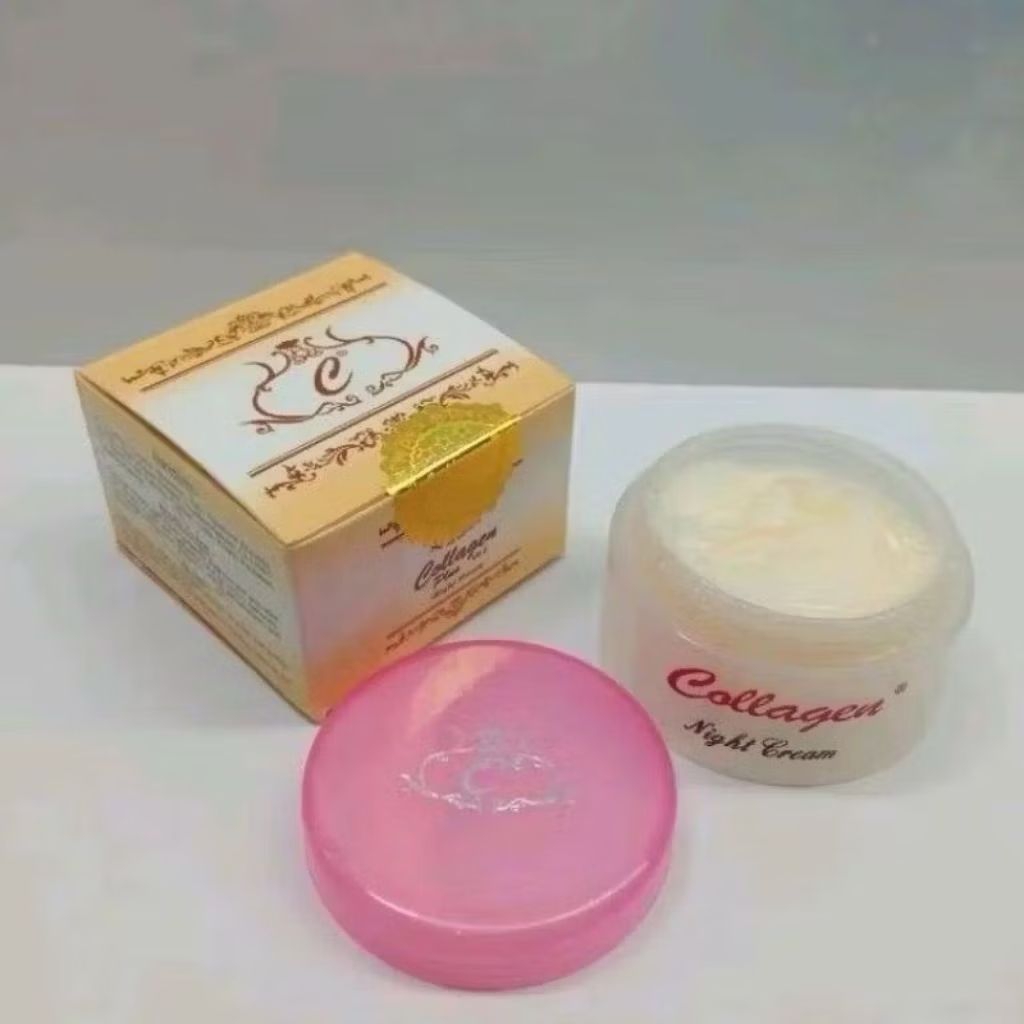 Ecer Krim Collagen Malam Original