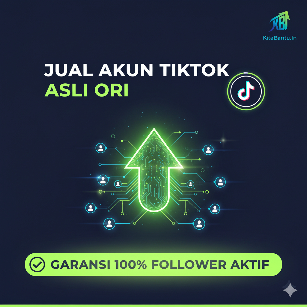 Akun TikTok Original Siap Pakai | Fresh/Aged | Login Aman